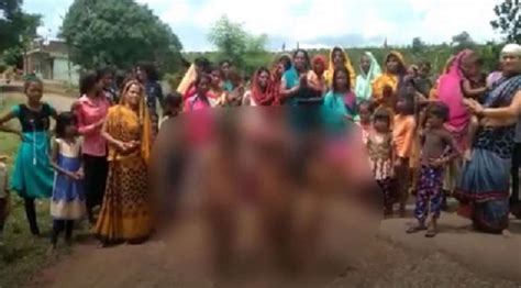 indian teen naked girl|Madhya Pradesh: Minor girls paraded naked in India rain ritual